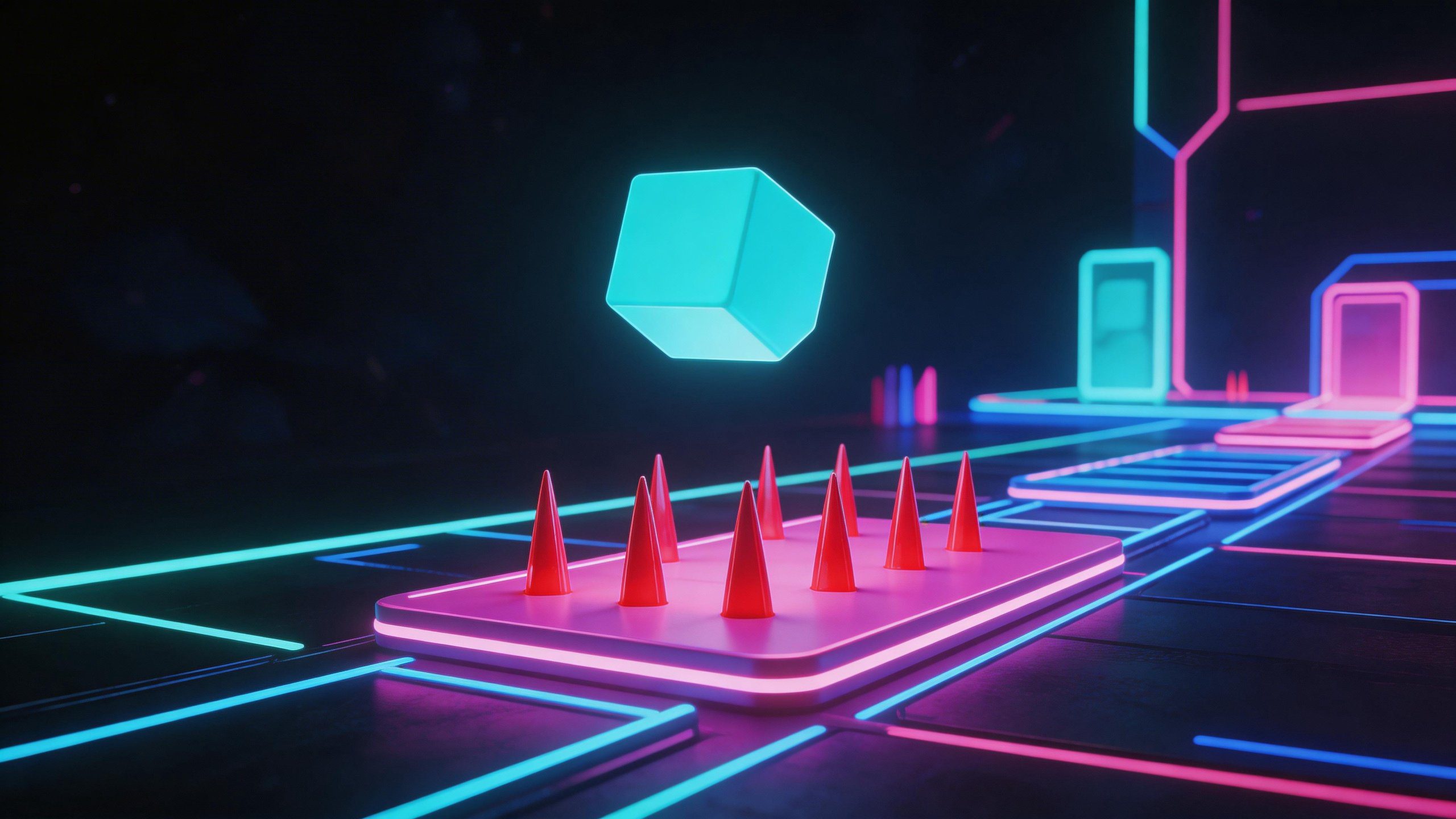 Geometry Lite gameplay